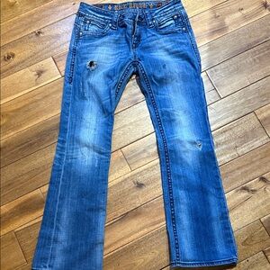 Rock Revival Patti Distressed Jeans *with issues*